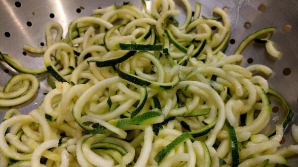Courgette Spaghetti Recipe - Foundry Personal Training Gym