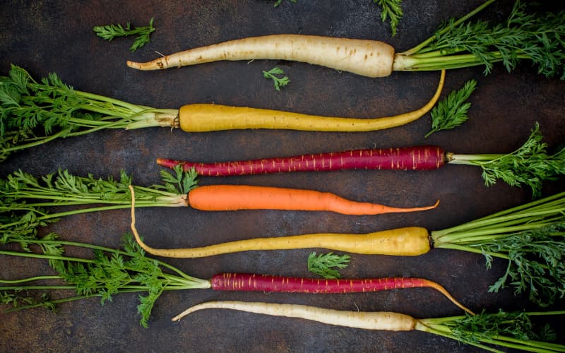 Why organic food is not always best - carrots varieties - W10 Personal Training Gym