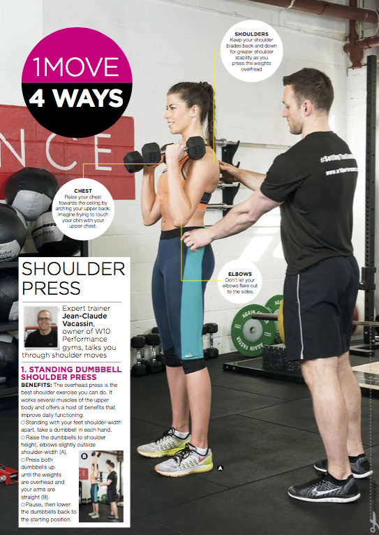 Shoulder workouts health fitness magazine
