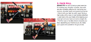 Face pull exercise health and fitness magazine