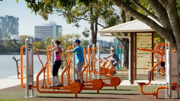 Outdoor Gyms in London Parks - Foundry Personal Training Gym